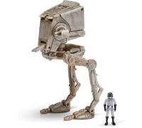 Star Wars Armure LÉGÈRE Classe at-St - Véhicule de 7,5 cm avec Micro Figurine de Pilote at-St de 2,5 cm