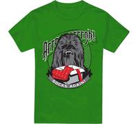Star Wars - "Arrrrgh ! Socks Again !" T-shirt pour homme - design de Noël TV3442 (XL) (Vert irlandais)
