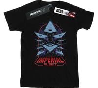 Star Wars - "Attack Of The Imperial Fleet" T-shirt pour homme BI46582 (3XL) (Noir)