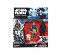 Star Wars B7259 Ensemble de Figurines d'action du Soldat impérial et Commando Rebelle Pao 9,5 cm