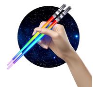 Star Wars Baguettes de sabre laser - Mini sabre laser LED, 8 modes, 1 paire, pointe givrée