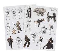 Star Wars Bataille Aimants, Multicolore Multicolore G