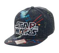 Star Wars Battle Scene Casquette Snapback sous Licence Noir, Noir, Taille Unique