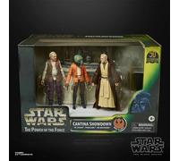 Star Wars Black Series Le pouvoir de la force Cantina Showdown Pack Figure 15cm