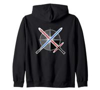 Star Wars Blue vs Red Lightsaber Fight Sweat à Capuche