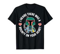Star Wars Boba Fett Bounty Heart Valentine's T-Shirt