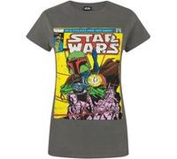 Star Wars Boba Fett Comic Wo T-Shirt Homme (XL) G