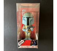 Star Wars Boba Fett Holiday PVC Bobble-Head 16cm Funko Wobbler Transparent Boîte