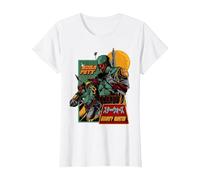 Star Wars Boba Fett Mandalorian Bounty Hunter T-Shirt, Femme, Blanc, 3XL