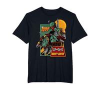 Star Wars Boba Fett Mandalorian Bounty Hunter T-Shirt, Homme Grandes Tailles, Noir, 5X Tall