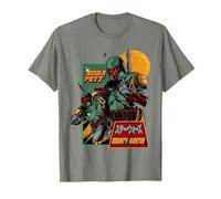 Star Wars Boba Fett Mandalorian Bounty Hunter T-Shirt, Homme, Vert Kaki chiné, 3XL