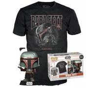 Star Wars - Booble Head Pop N° Xxx - Boba Fett + T-Shirt (L)