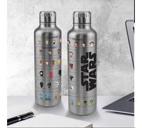 Star Wars - Bouteille D'eau En Métal 500ml Personnages