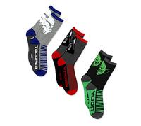 STAR WARS Boys 3 pack Socks (Little Kid/Big Kid/Teen/Adult)