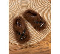 Star Wars Brun Chewbacca Chaussons mules Homme