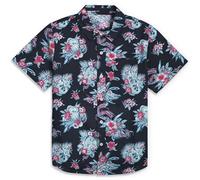 STAR WARS Button Down Shirt Chemise à Bouton Bas, Cordons tirés Caban, L Homme