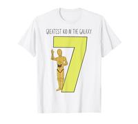 Star Wars C-3PO Greatest Seventh Birthday T-Shirt