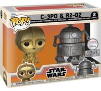 Funko Pop! Disney: Star Wars Concept - C-3PO & R2-D2 (Exclusively at Disney) 2-Pack Bobble-Heads Vinyl Figures