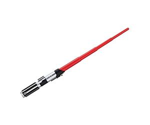 Star Wars C1288 Sabre Laser Rétractable Darth Vader Rouge, unique