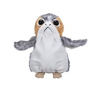 Hasbro Peluche interactive STAR WARS Porg Intérieur 4 ans et plus Blanc, Beige, Gris et Noir