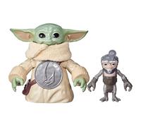 Star Wars - Figurine électronique Câlins Grogu & Anzellan - 16,5 cm - Dès 4 ans