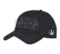 Star Wars Curved Bill Cap Silver Logo