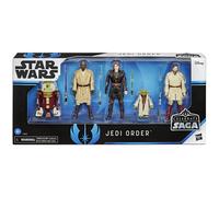 Star Wars - Edition Collector - Pack de 5 Figurines articulées Ordre Jedi - 9,5 cm