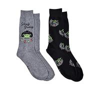 Star Wars Chaussettes Crew, Gris, Taille Unique Homme