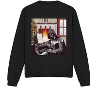 Star Wars - "Christmas Carols" Sweatshirt pour homme/femme unie TV3711 (L) (Noir)