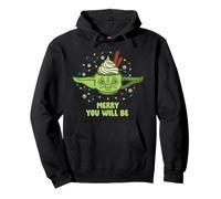 Star Wars Christmas Merry You Will Be Yoda Cocoa Mug Sweat à Capuche