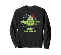 Star Wars Christmas Merry You Will Be Yoda Cocoa Mug Sweatshirt