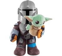 Mattel – Peluche Star Wars The Mandalorian Grogu – Multicolore – Enfants
