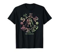 Star Wars Classic Darth Vader Line Drawing Centered T-Shirt