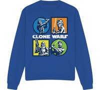 Star Wars - "Clone Wars" Sweat unie homme/femme TV4306 (S) (Bleu roi)