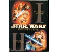 Star Wars - Coffret 2 Dvd - La Menace Fantôme + L'attaque Des Clones