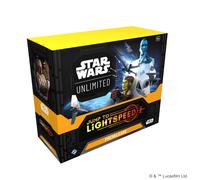 Star Wars : Coffret de pr version illimit TCG Jump to Lightspeed - Comprend 6 boosters 12 ans et plus 2 joueurs et plus 20 minutes de jeu Fabriq