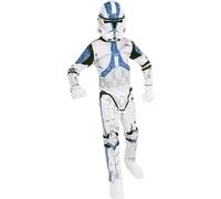 Star Wars - Costume ''Clone Trooper'' - Garçons BN5474 (S) (Blanc/Bleu)