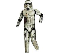 Star Wars - Costume '" 'Death Trooper' - Enfants BN5424 (S) (Blanc/Noir)
