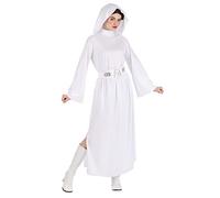 Star Wars Costume d'Halloween à capuche Princesse Leia pour femme, sous licence officielle, taille XXL