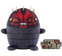 STAR WARS Cuutopia Peluche ronde douce inspirée d'un autocollant en bonus Maul foncé 12,7 cm