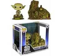 Star Wars Dagobah Yoda Avec Chapeau 9.5cm Figurine Pop Vinyle Funko Town 11 IN