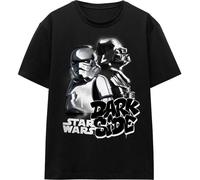 Star Wars - "Dark Side Duo" T-shirt homme/femme unie TV17170 (M) (Noir)