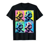 Star Wars Dark Vador Portrait Panel Box Colorful Portrait Panel T-Shirt