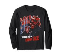 Star Wars Darth Maul Welcome to The Dark Side Dual Portrait Manche Longue