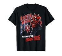 Star Wars Darth Maul Welcome to The Dark Side Dual Portrait T-Shirt