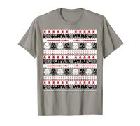Star Wars Darth Vader Dark Side Christmas Red Ugly Sweater T-Shirt