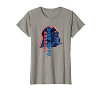 Star Wars Darth Vader Forever Dark Side T-Shirt, Femme, Ardoise, S