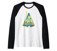 Star Wars Darth Vader I Am Your Father Father's Day Gift Manche Raglan