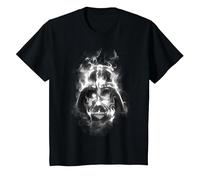 Star Wars Darth Vader Smoke and Helmet T-Shirt, Enfant, Noir, 3 Ans