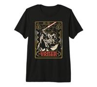 Star Wars Darth Vader Vintage Tarot Card Style Poster T-Shirt Haut de Gamme